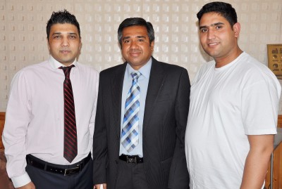 Syed Kashif Sajjad,Irfan Tahir Meeting