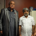 قاری فاروق احمد فاروقی کا سینئر صحافیوں کے ساتھ گروپ فوٹو (3)