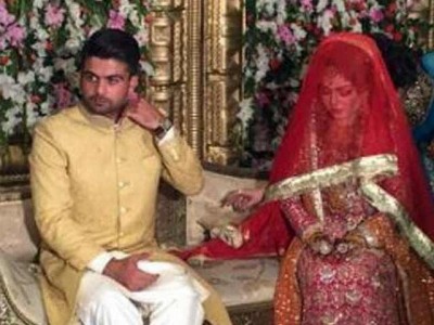 Ahmed Shahzad With Wife
