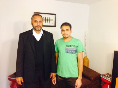 Chohdary Pervez and Khalid Gujjar