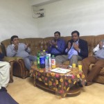 Condolences with Chohdary Afzal