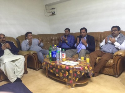 Condolences with Chohdary Afzal