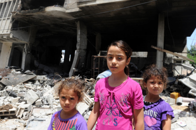 Gaza Orphaned Children