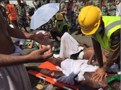 Injured Hajj Pilgrims