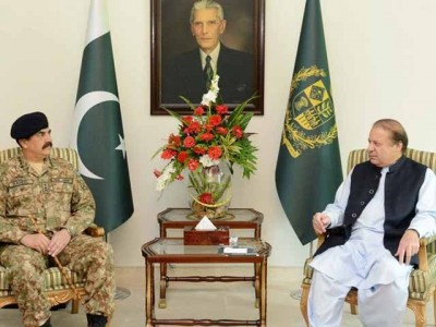 Nawaz Sharif and Raheel Sharif