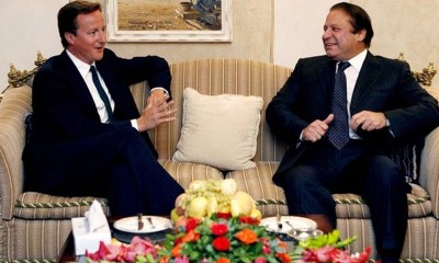 Nawaz Sharif with David Cameron