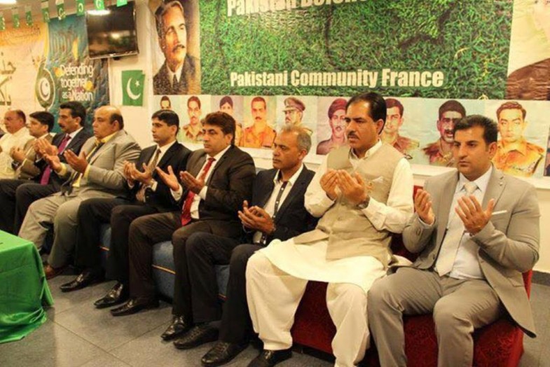 Paris Defense Day Pakistan Ceremony