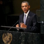 UN General Assembly Obama Addressing