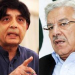 Chaudhry Nisar, Khawaja Asif
