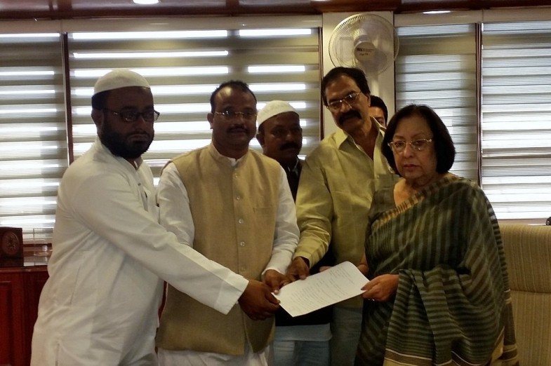 Muhtarma Najma Habatallh BJP Minority Delegation Met