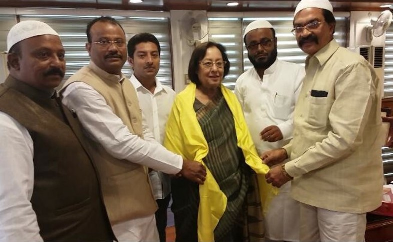Muhtarma Najma Habatallh BJP Minority Delegation Met