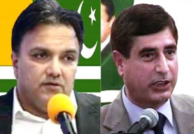 Shah Ghulam Qadir and Zubair Iqbal Kiyani