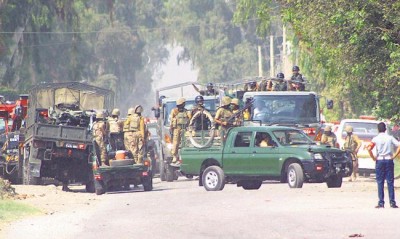 Terrorists Attack Pakistan Air Force Base In Peshawar