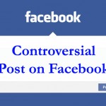 Controversial Post on Facebook