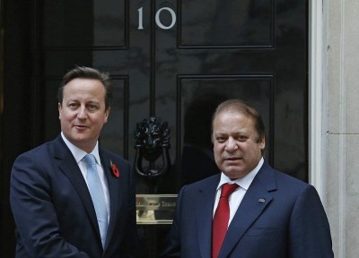 David Cameron And Nawaz Sharif