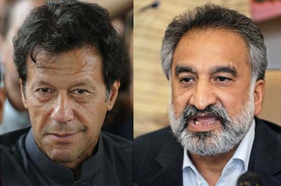 Imran Khan and Zulfiqar Mirza