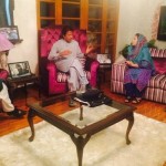 Imran Khan visits residence of Shaheed Marium Mukhtar