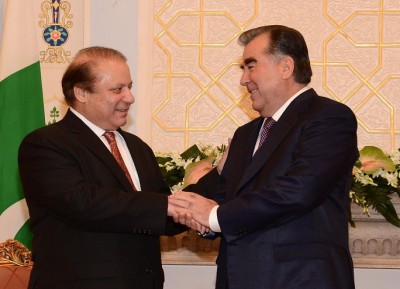 Nawaz Sharif and Emomali Rakhmon