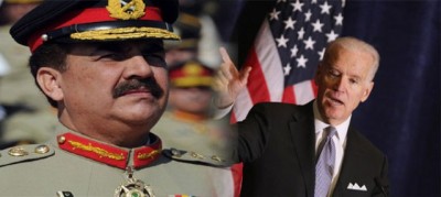 Raheel  Sharif And Joe Biden