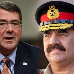 Raheel Sharif and Ashton Carter