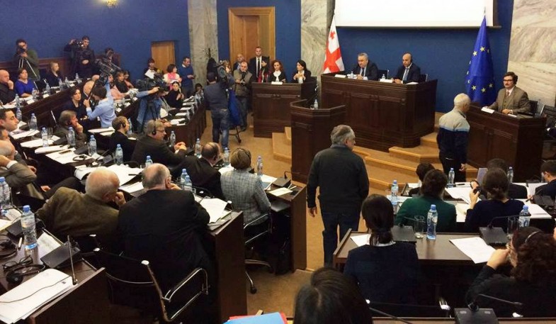 Sajjad Karim in Georgia Parliament