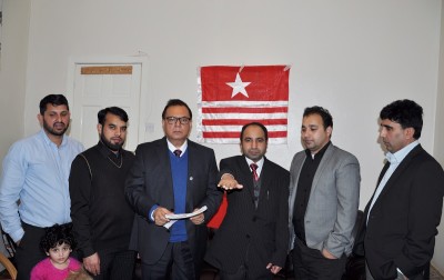 Sardar Shaukat Ali,Birmingham Visits