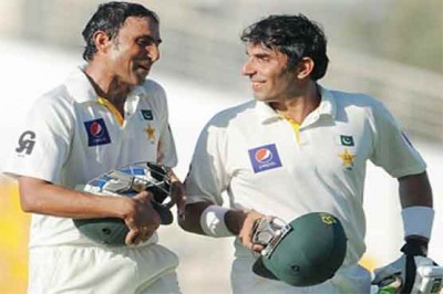 Younis Khan and Misbah ul Haq