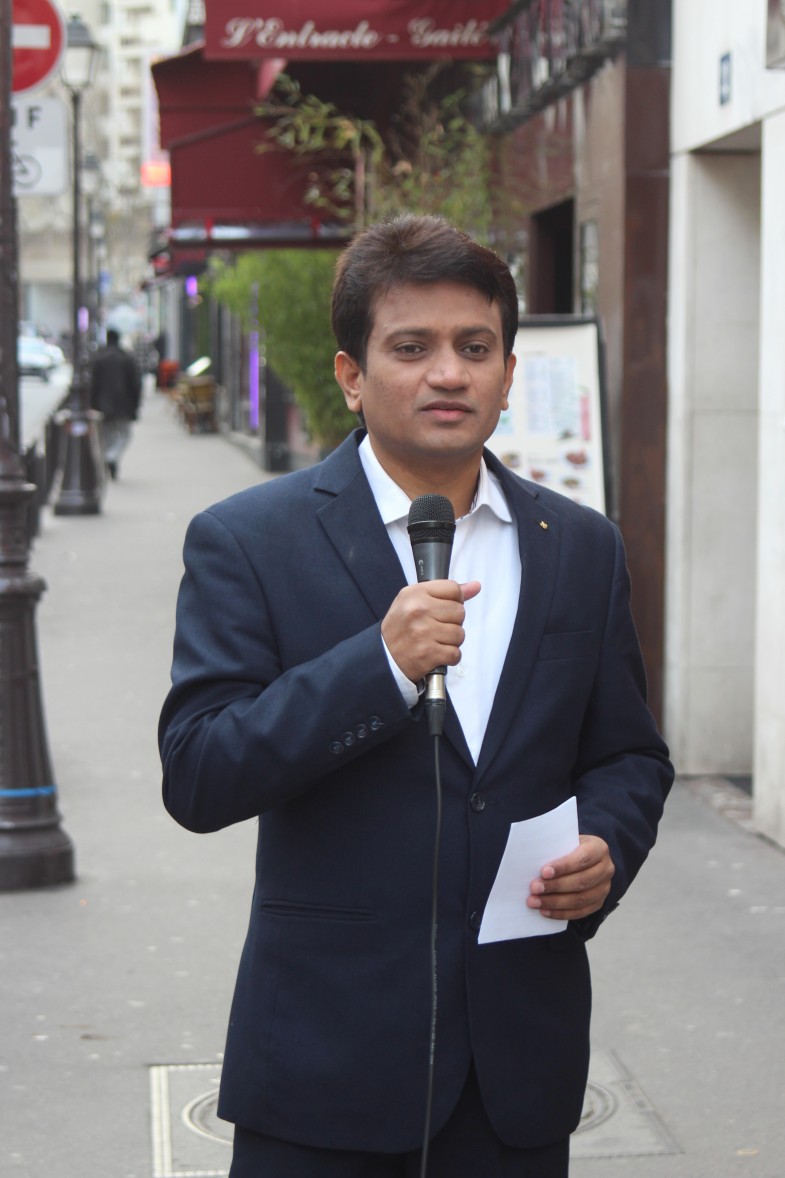 پیرس میں آج ٹی وی کے پروگرام ’’سوال ہے پاکستان کا‘‘ کی ریکارڈنگ (29)