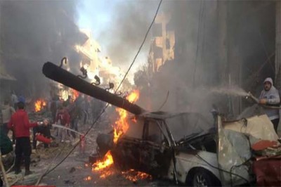 Syria: 2 blasts killed at least 15 people, 
