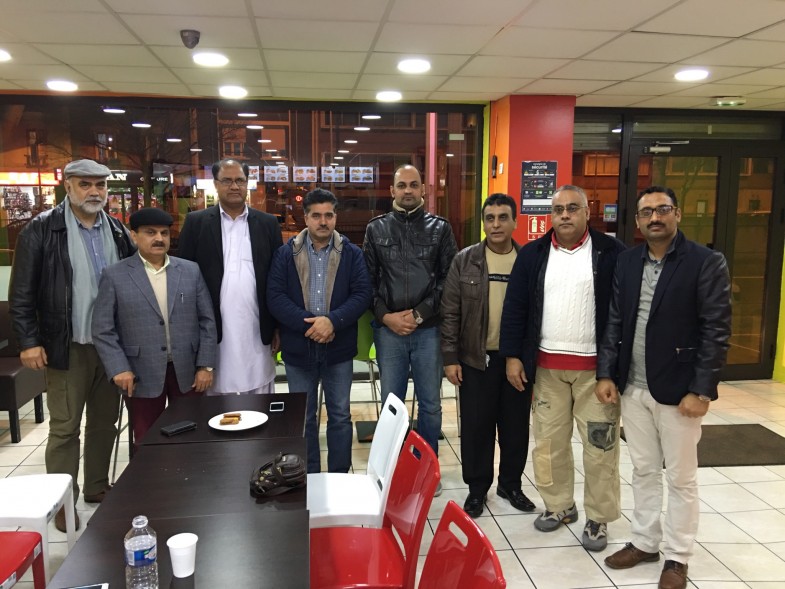 پاکستان تحریک انصاف آزاد کشمیر فرانس کا ایک ہنگامی اجلاس (5)