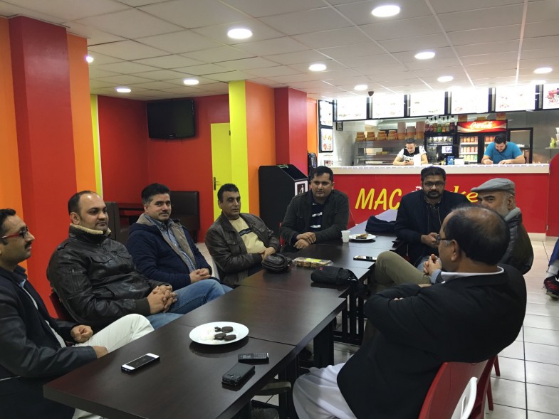 پاکستان تحریک انصاف آزاد کشمیر فرانس کا ایک ہنگامی اجلاس (4)