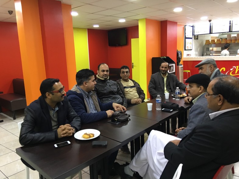 پاکستان تحریک انصاف آزاد کشمیر فرانس کا ایک ہنگامی اجلاس (3)