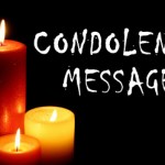 Condolence