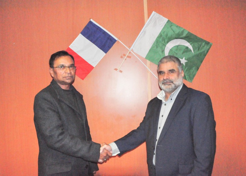 Pakistan PPP France Chief Organizer and Malik Abdul Sattar Met