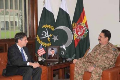 Raheel Sharif and  Anthony blankan Met
