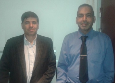 Sibtain Shah and Javed Dhuni