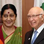 Sushma Swaraj and Aartaz Aziz