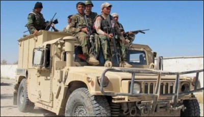 Fighting in Helmand, Afghan forc