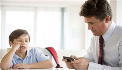 Mobile phones can cause children and parents