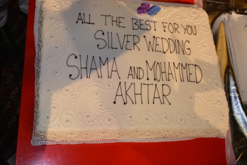 25th Marriage Anniversaryin Basel