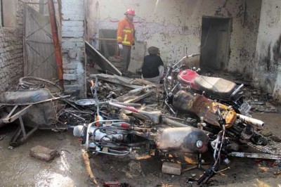 Peshawar: Blast near checkpoint