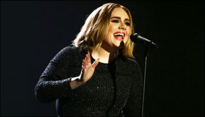 Singer Adele has recorded 
