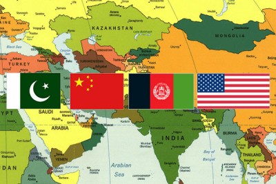 Afghanistan, Pakistan, China and the United States Meeting