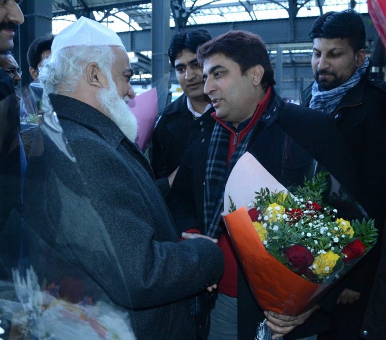 Amin Ul Hasnat Paris Arrival
