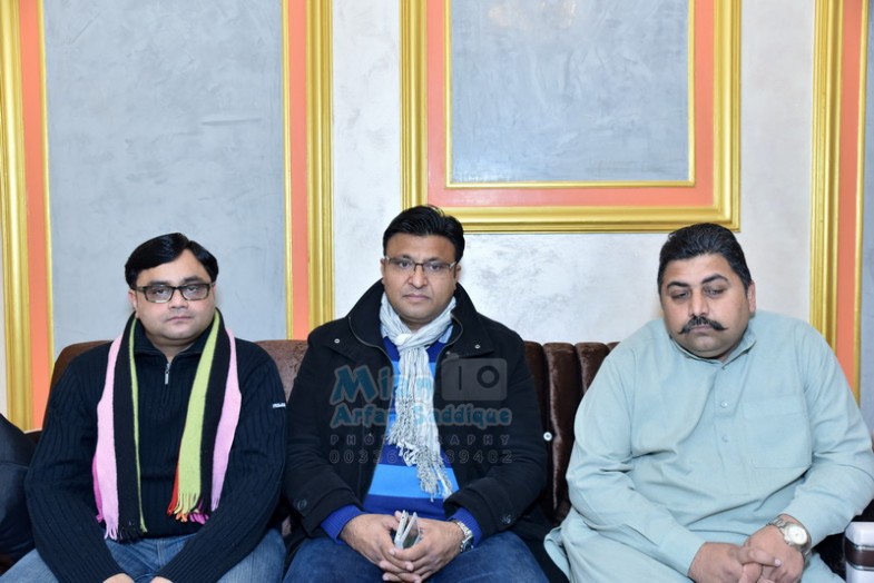 Condolence with Shahbaz Ali Kasana