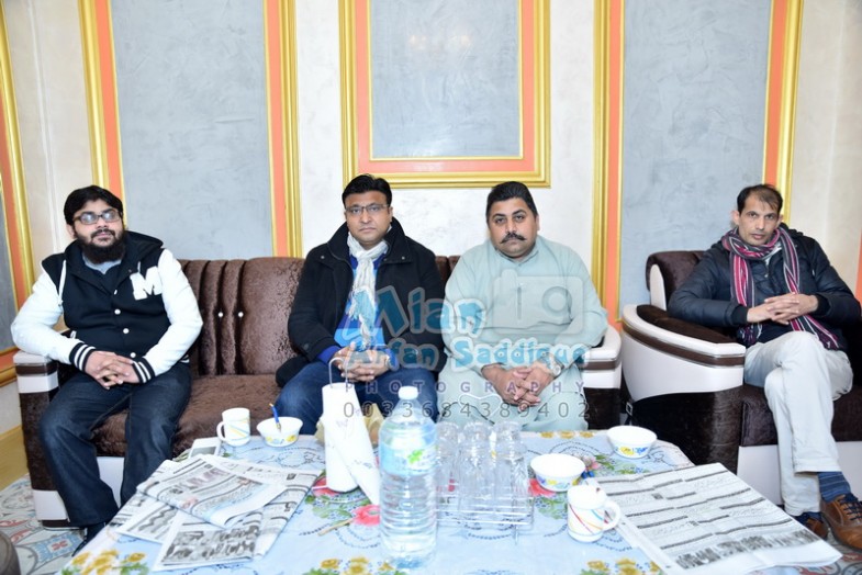 Condolence with Shahbaz Ali Kasana