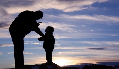 Father Scolding His Child