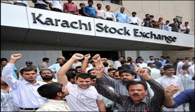 Brokers Stock Exchange protest