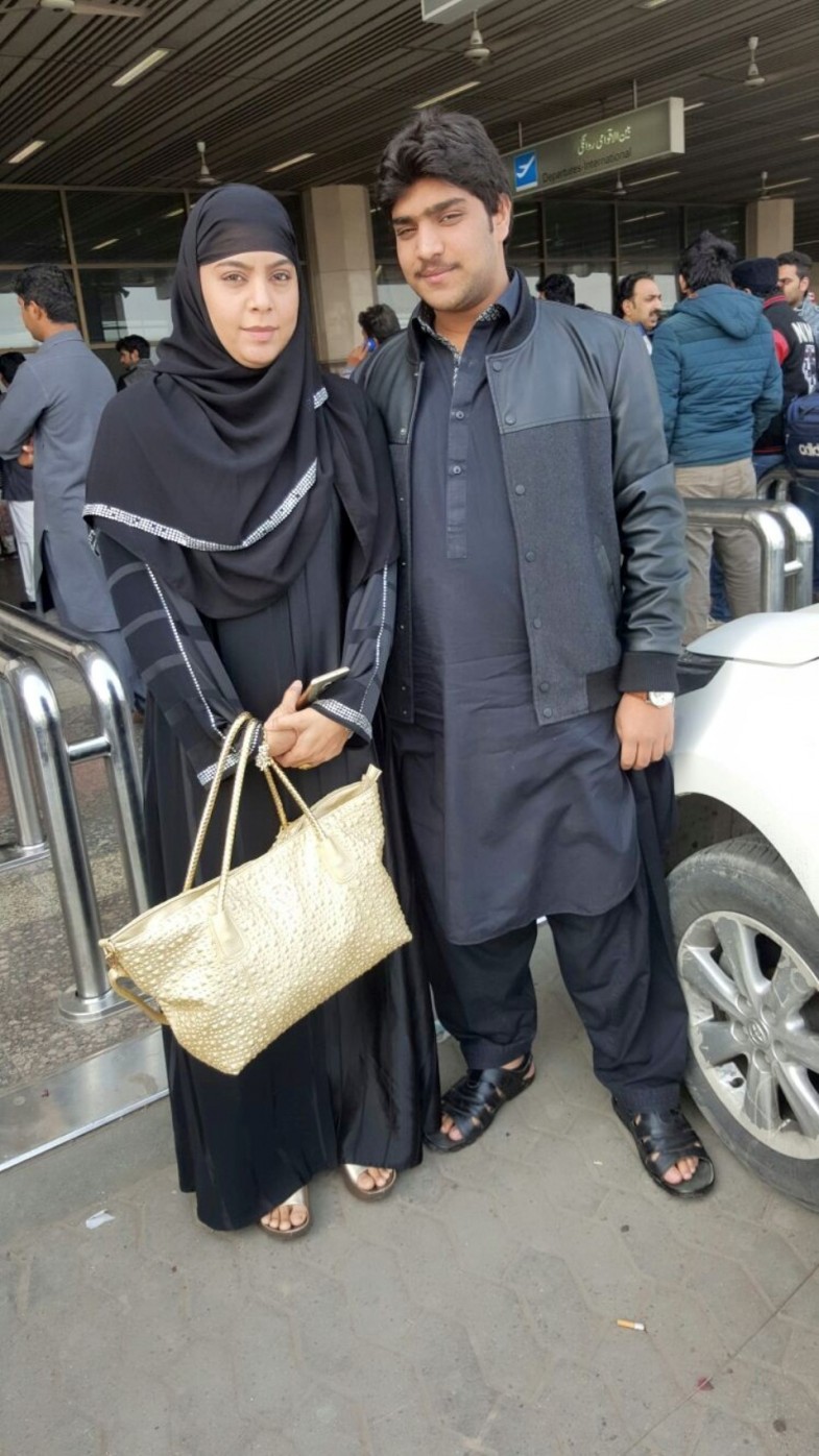 Megha and Hamza Yousuf