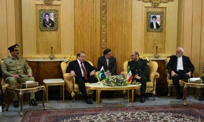 Nawaz Sharif talks with Iranian Defence Minister